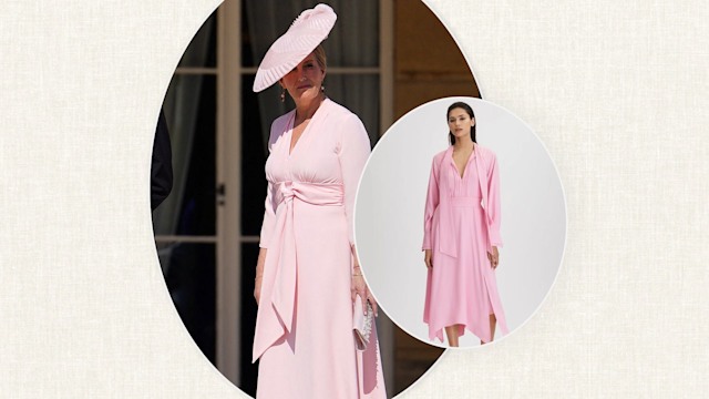 Duchess Sophie pink dress