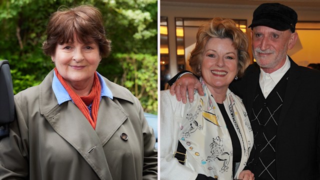 Brenda Blethyn in Vera and Brenda with Michael Mayhew in split image