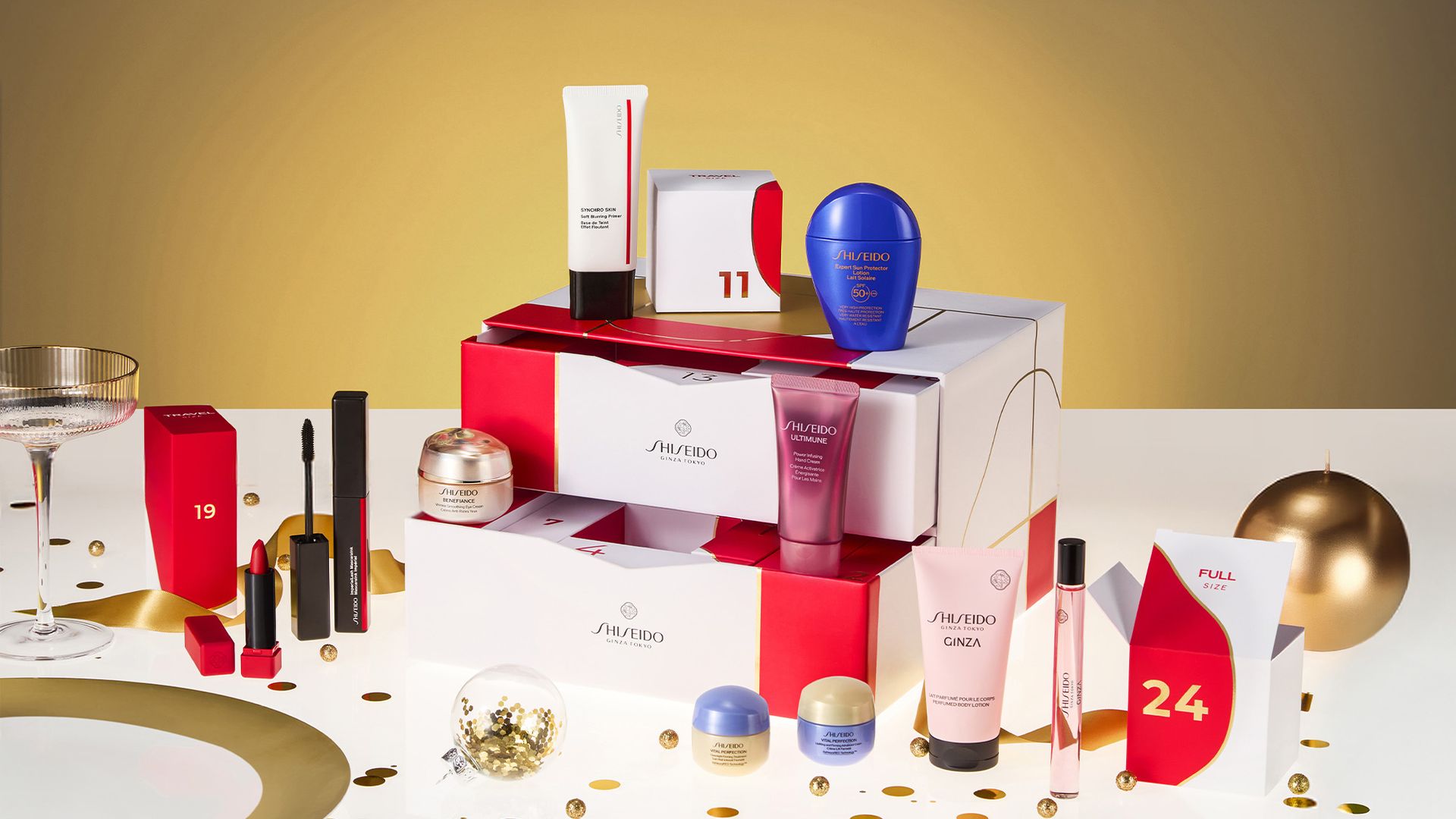 Shiseido Advent Calendar promo shot