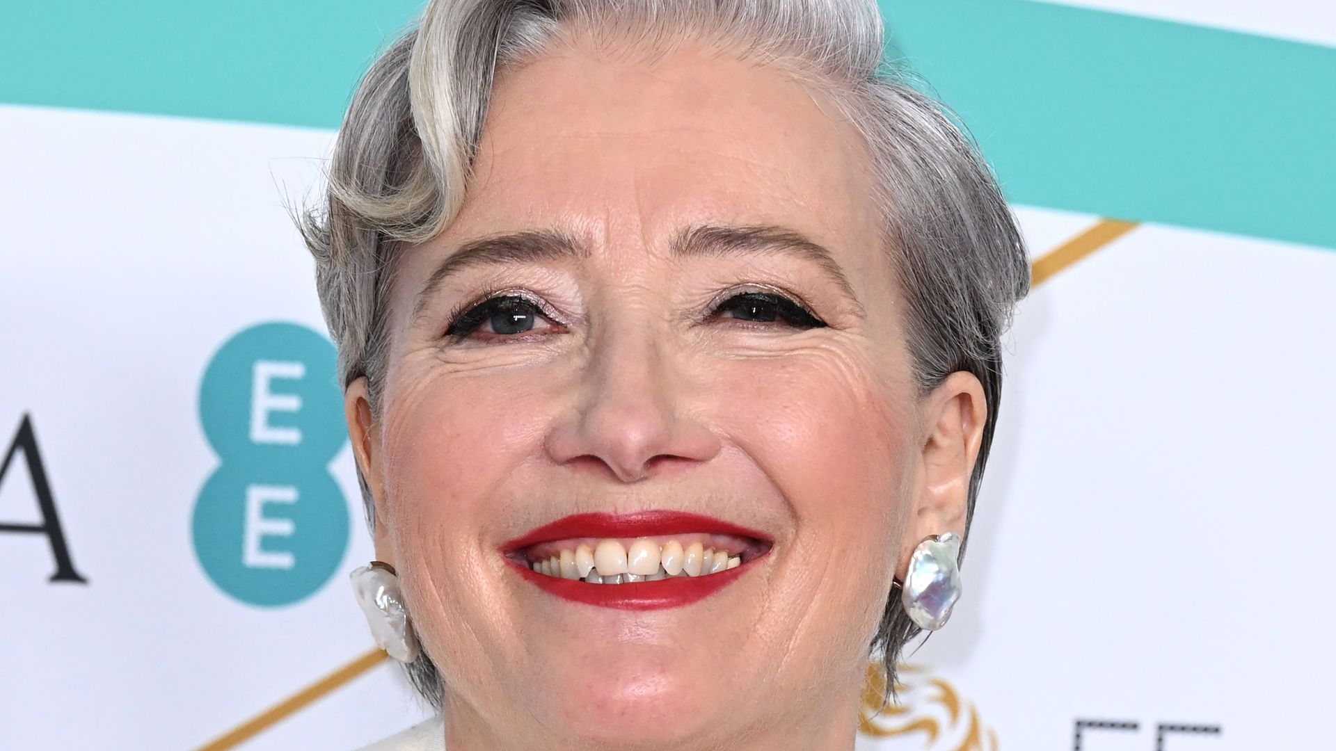 close-up woman smiling for photo