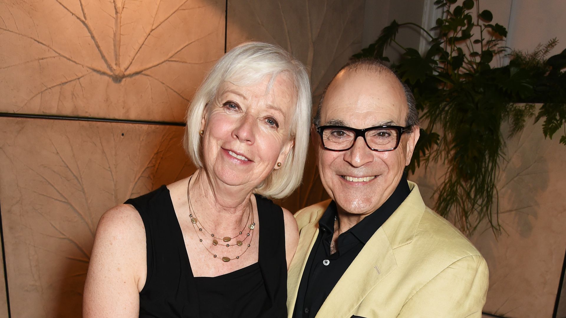 Sheila Ferris (L) and David Suchet attend the after party following the press night performance of "The Importance of Being Earnest" at the Spring at Somerset House on July 1, 2015