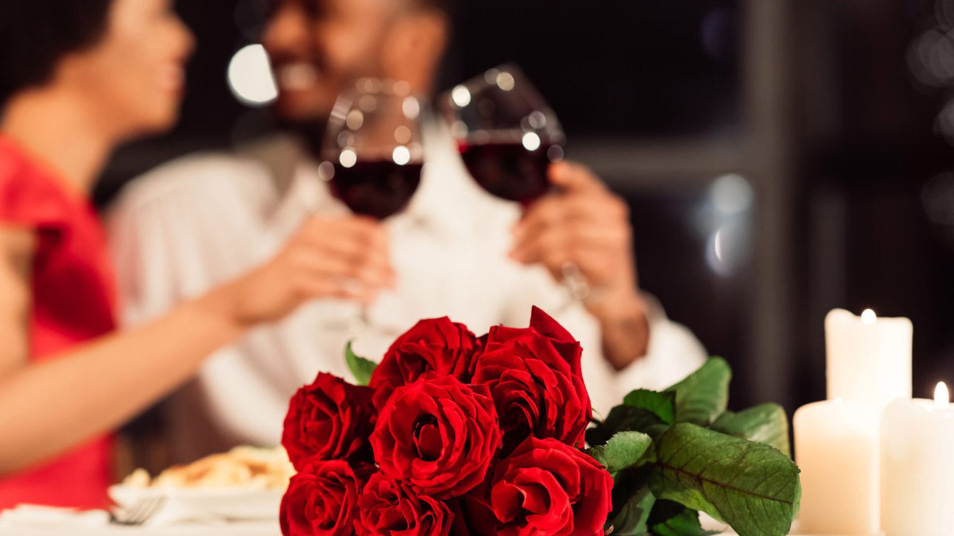 romantic dinner table valentines