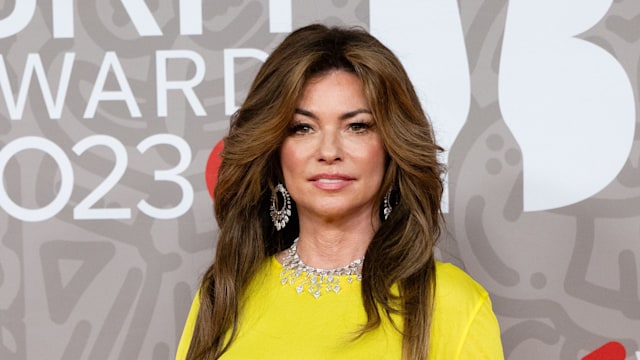 Shania Twain attends The BRIT Awards 2023  at The O2 Arena on February 11, 2023 in London, England