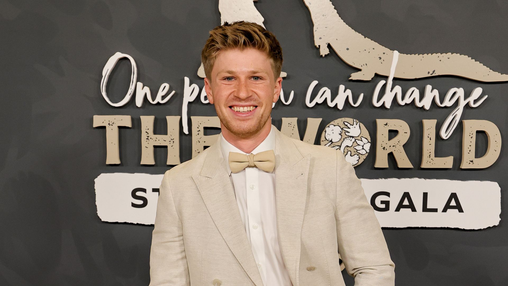 Robert Irwin at the Steve Irwin gala to support the Wildlife Warriors conservationist organization