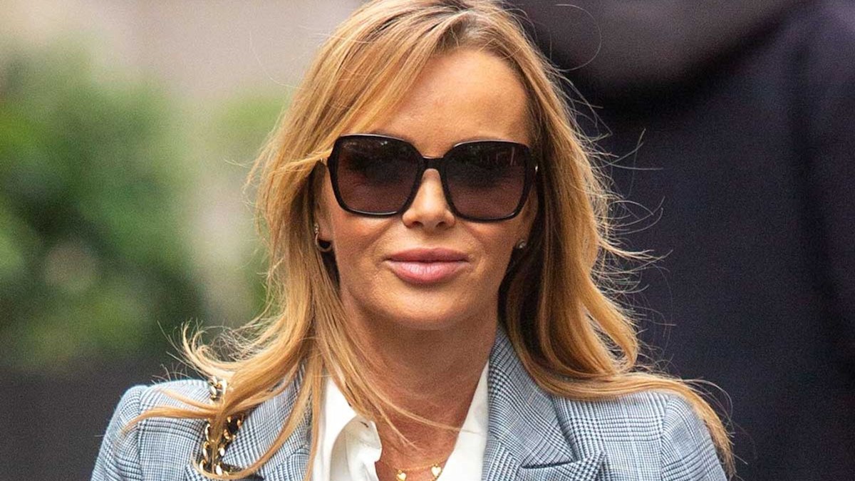 Amanda Holden struts in ultra-flattering flares – and looks like a boss ...