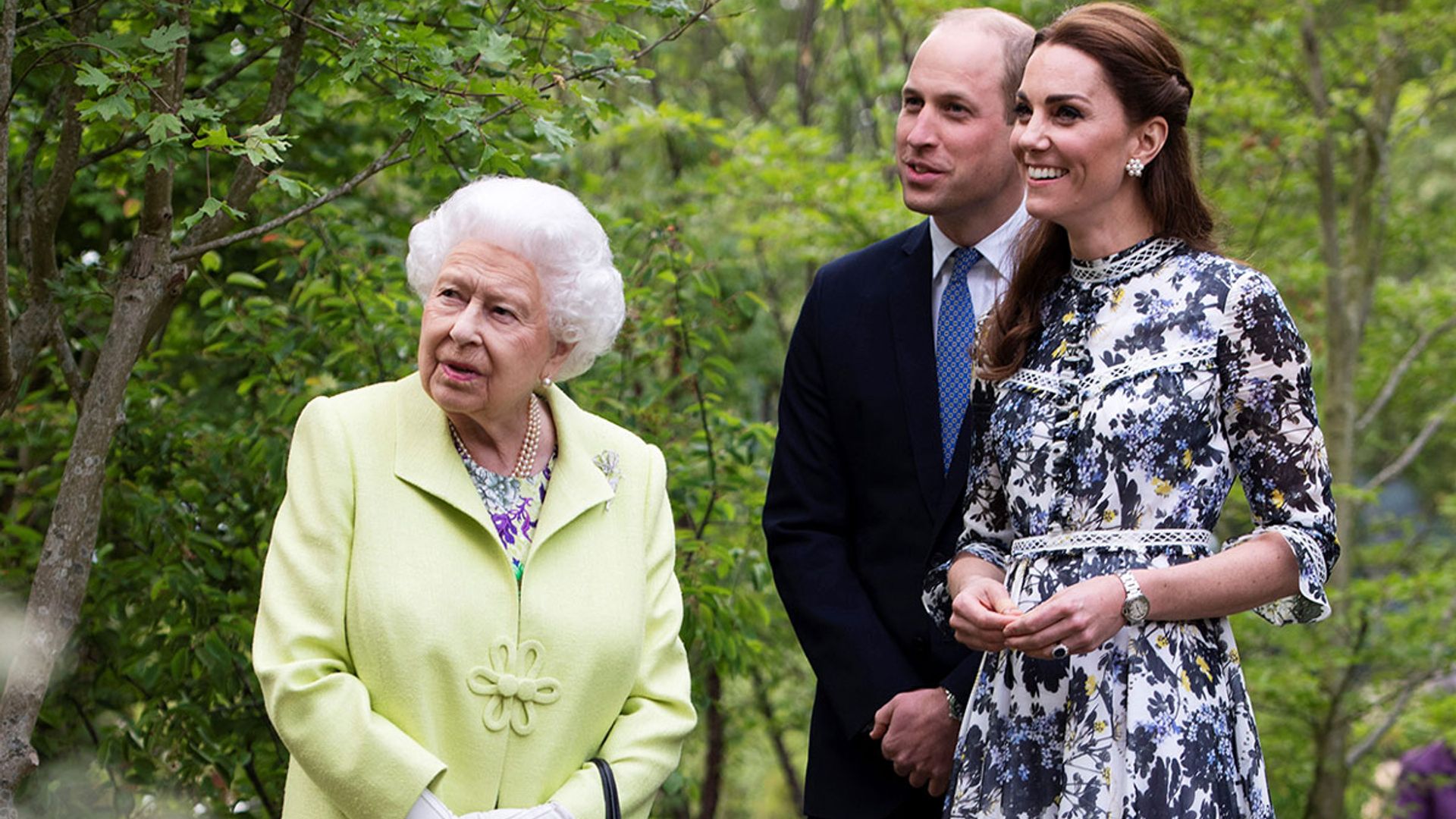 royals chelsea flower show