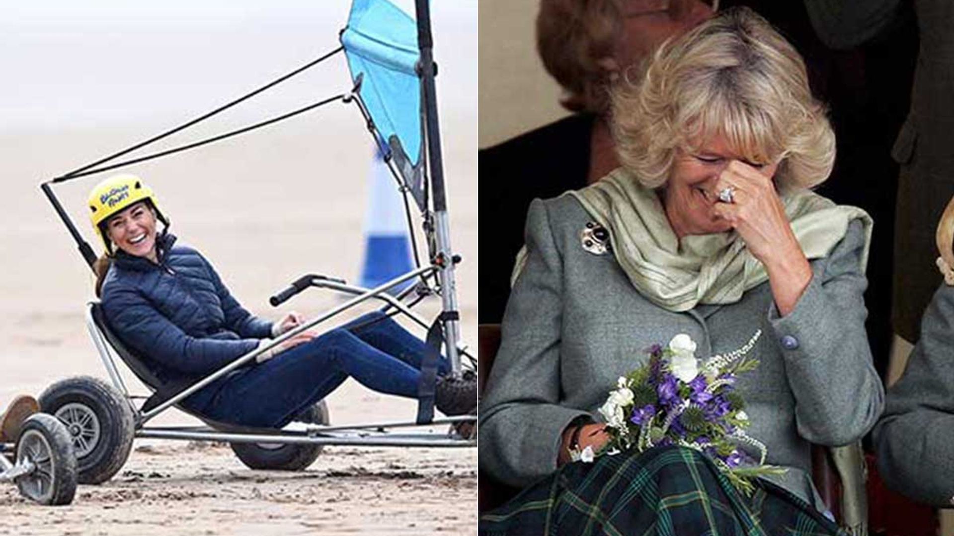royals laughing
