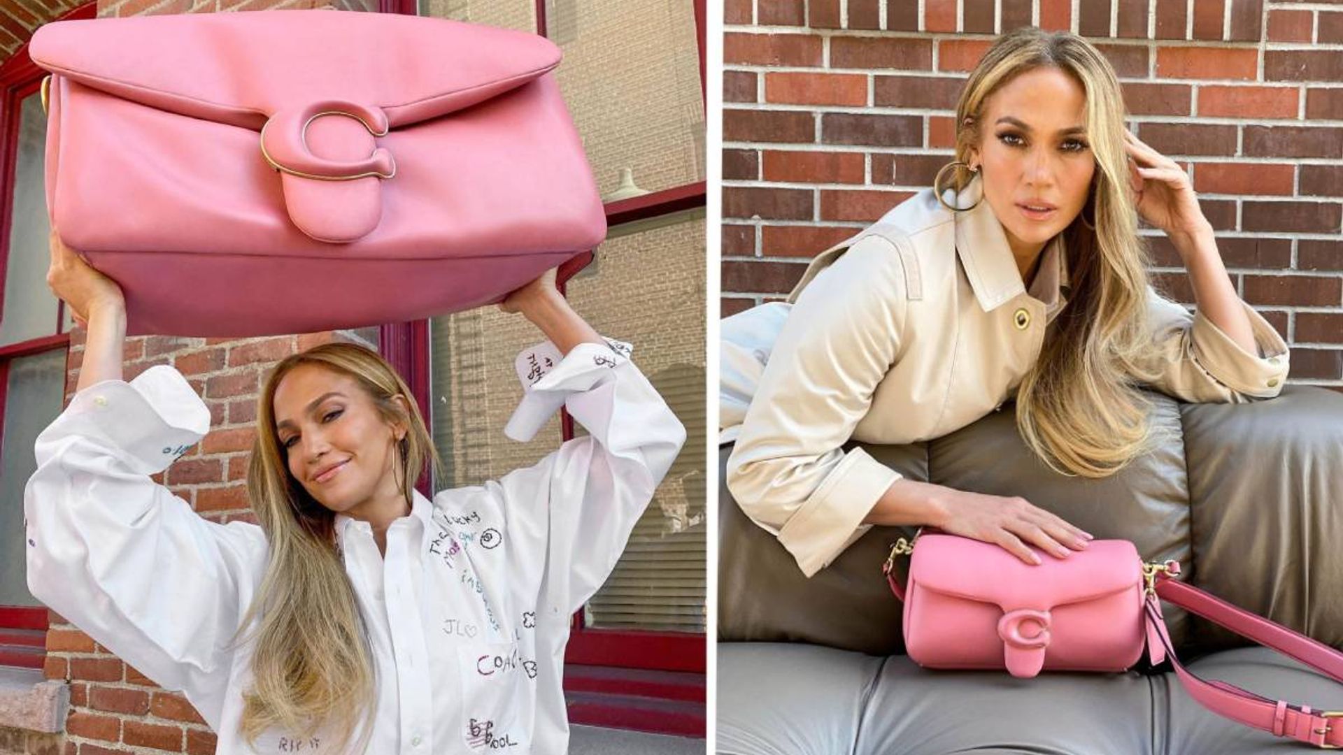 Jennifer Lopez Helps Launch the Coach Tabby Pillow Bag