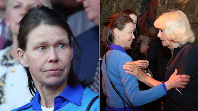 Lady Sarah Chatto and Queen Camilla