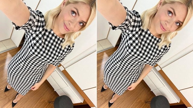 holly willoughby gingham