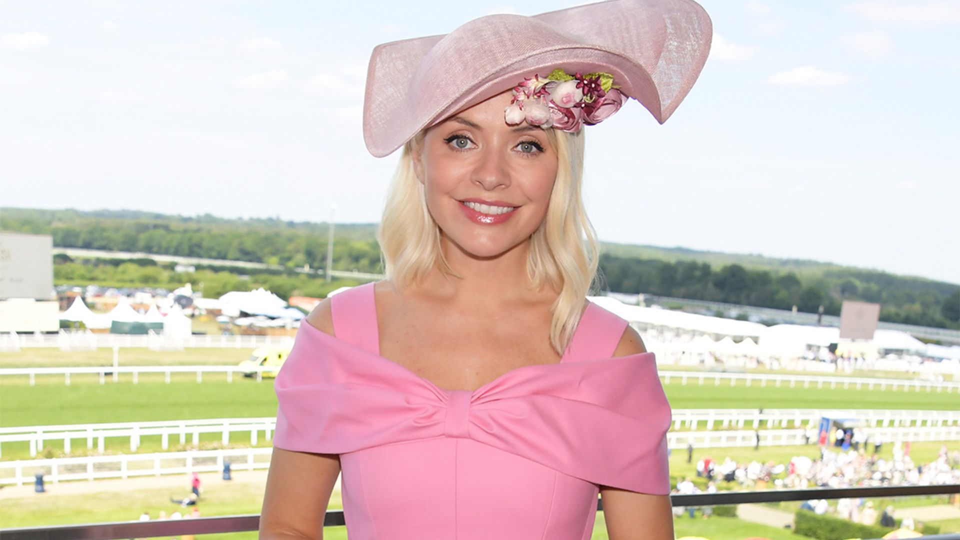 holly willoughby ascot pink dress