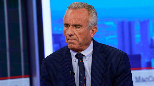 Robert F. Kennedy Jr. visits "The Story With Martha MacCallum" at Fox News Channel Studios on September 25, 2024 in New York City