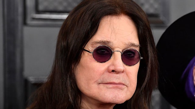 close up photo of ozzy osbourne face