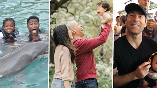 CBS Mornings anchors with their kids