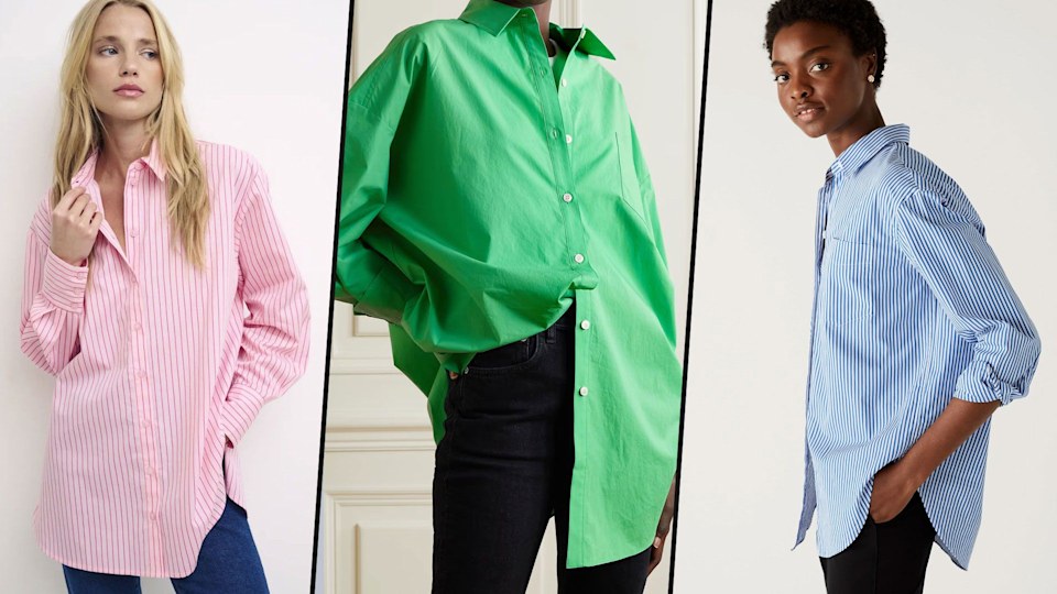 8 best oversized shirts to brighten up your summer wardrobe: From ASOS, H&M  and more | HELLO!