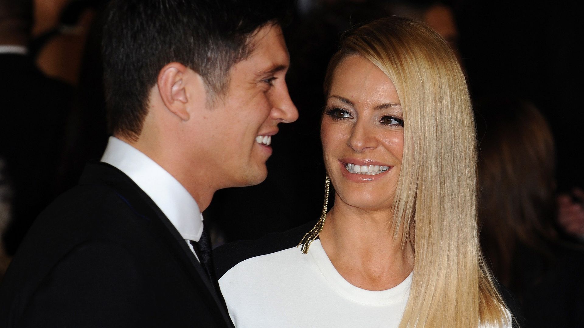 Tess Daly is a smitten bride in intimate wedding moment with Vernon Kay