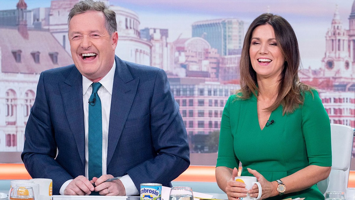 Gmbs Piers Morgan Mocks Susanna Reid For This Surprising Reason Hello