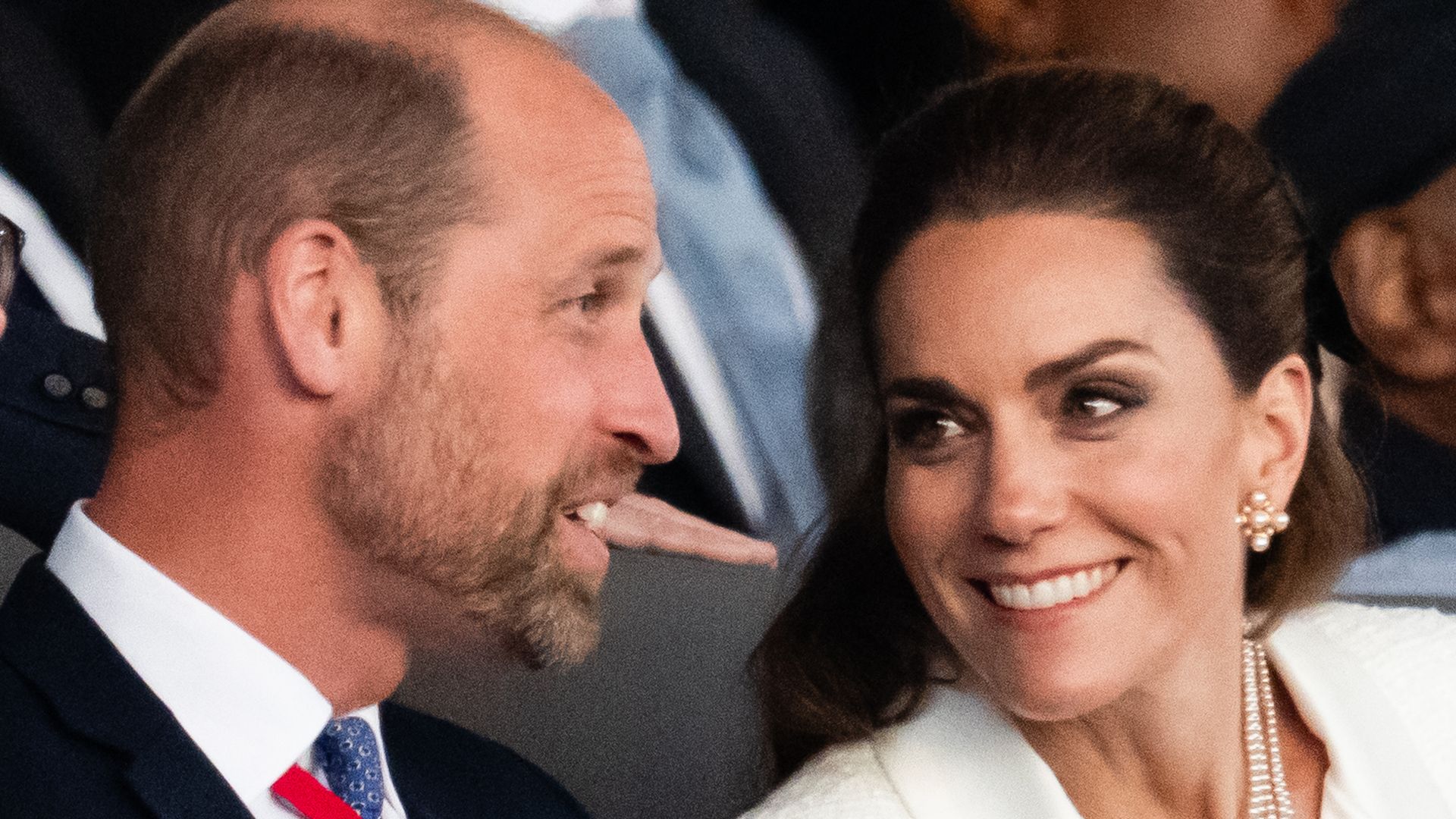 Prince William and Kate Middleton attend a concert to mark the 80th Anniversary of VE Day