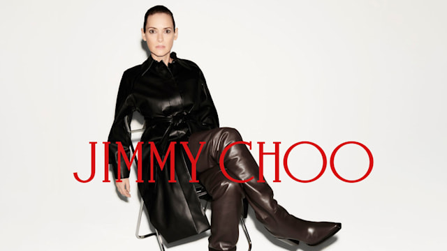 Jimmy Choo unveiled Winona Ryder as the face of its Autumn 2024 campaign