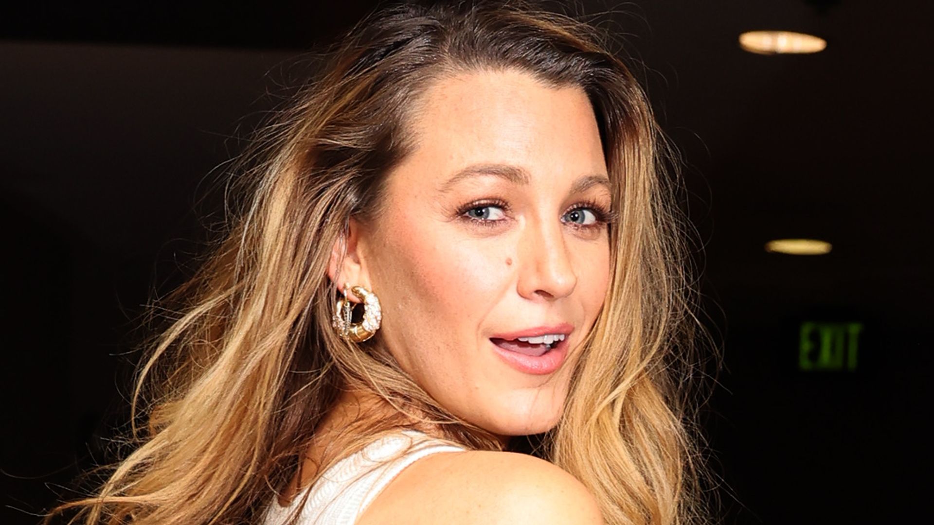 Blake Lively seen at a surprise screening of IT ENDS WITH US, in theaters August 9 from Columbia Pictures 