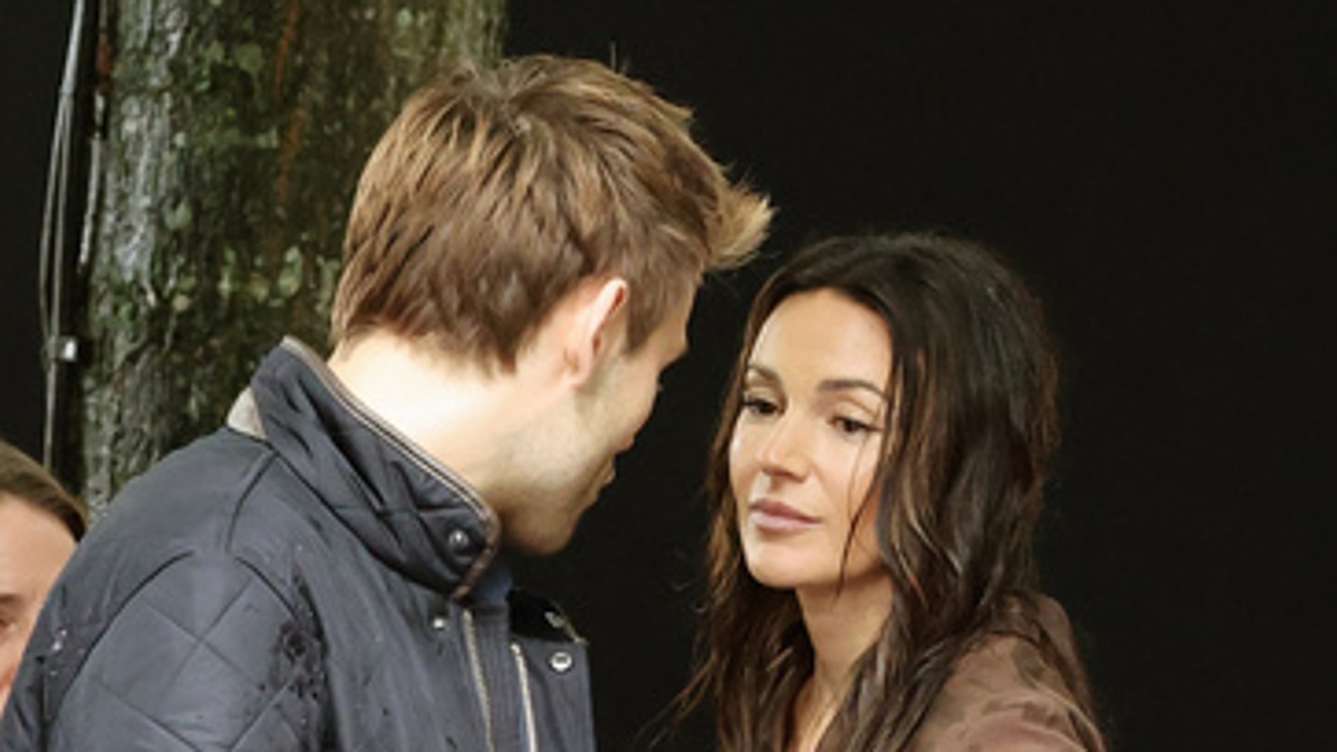 Michelle Keegan and Douglas Booth filming new ITV drama The Blame