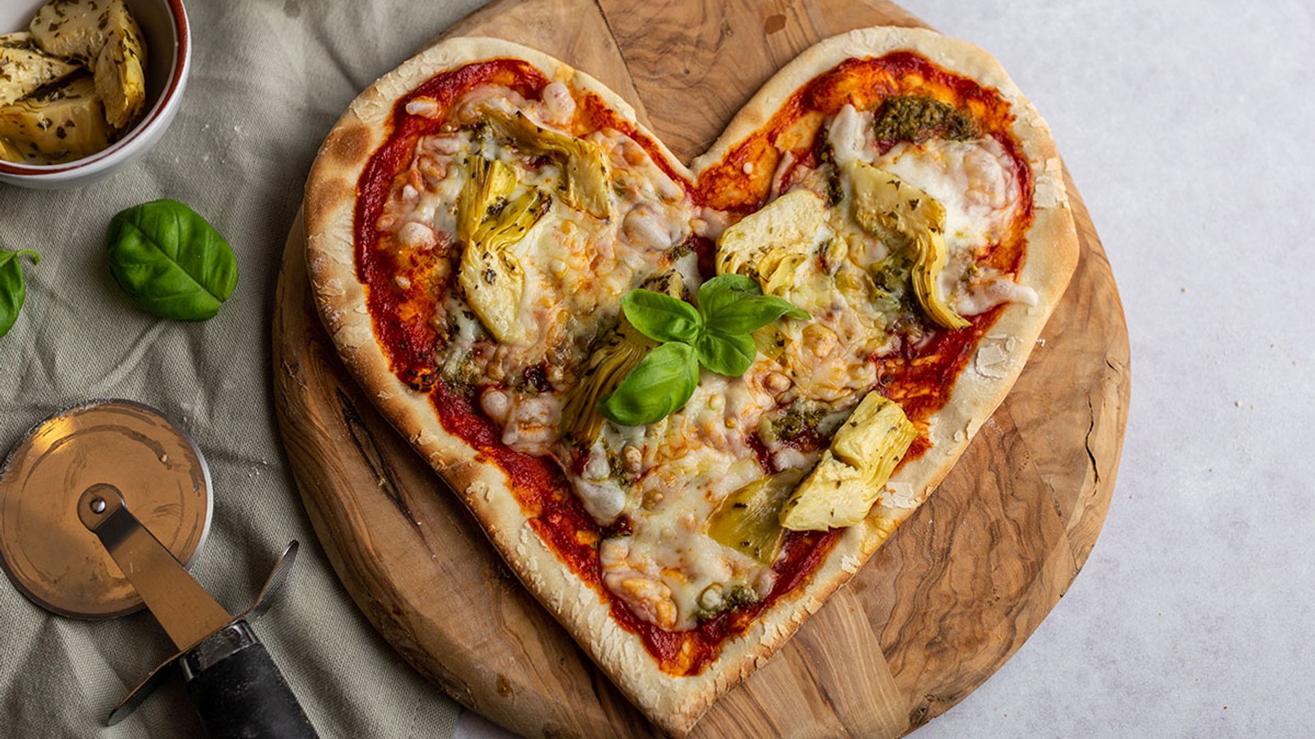 valentines day recipe pizza