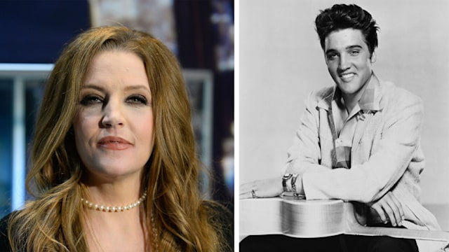 Lisa Marie Presley and Elvis