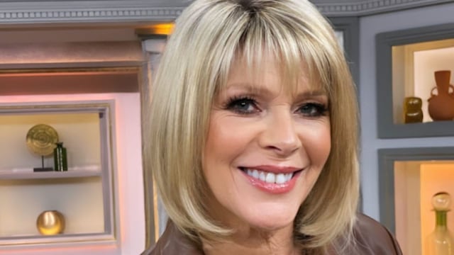 Ruth Langsford smiling at the camera