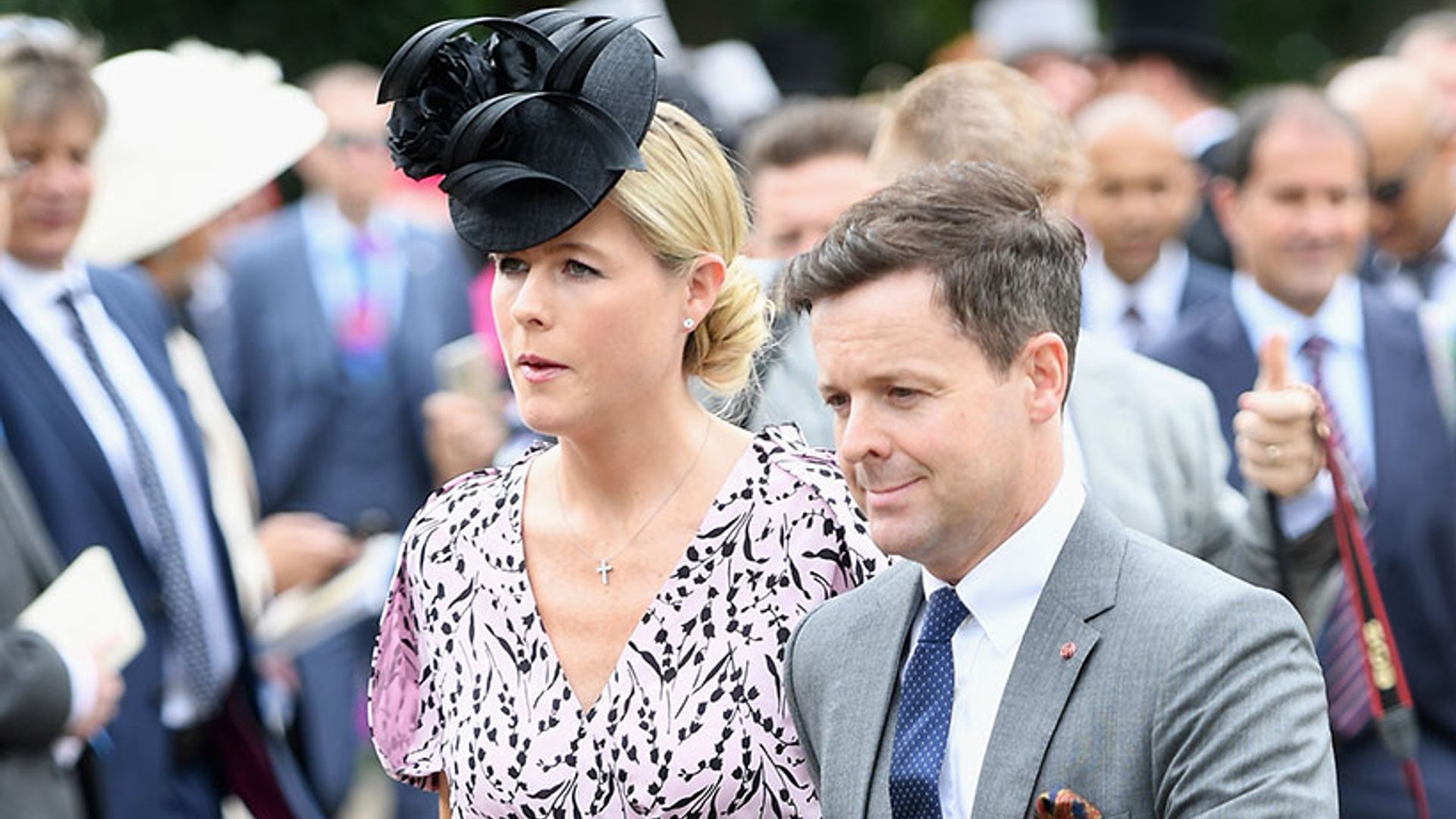 Declan Donnelly and pregnant wife Ali Astall put on a loving display at Royal Ascot