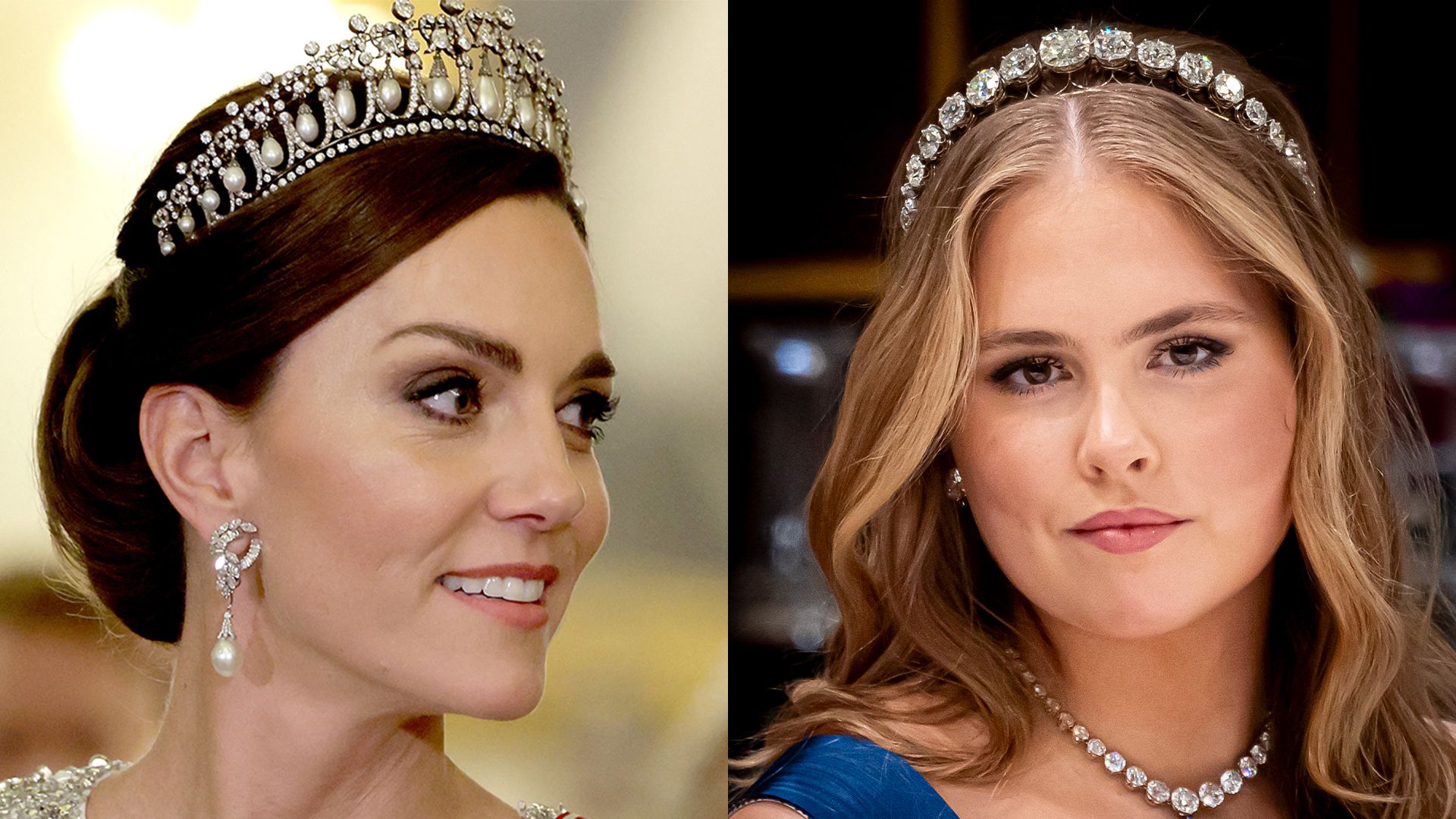 The Princess of Wales and Princess Catharina Amalia 