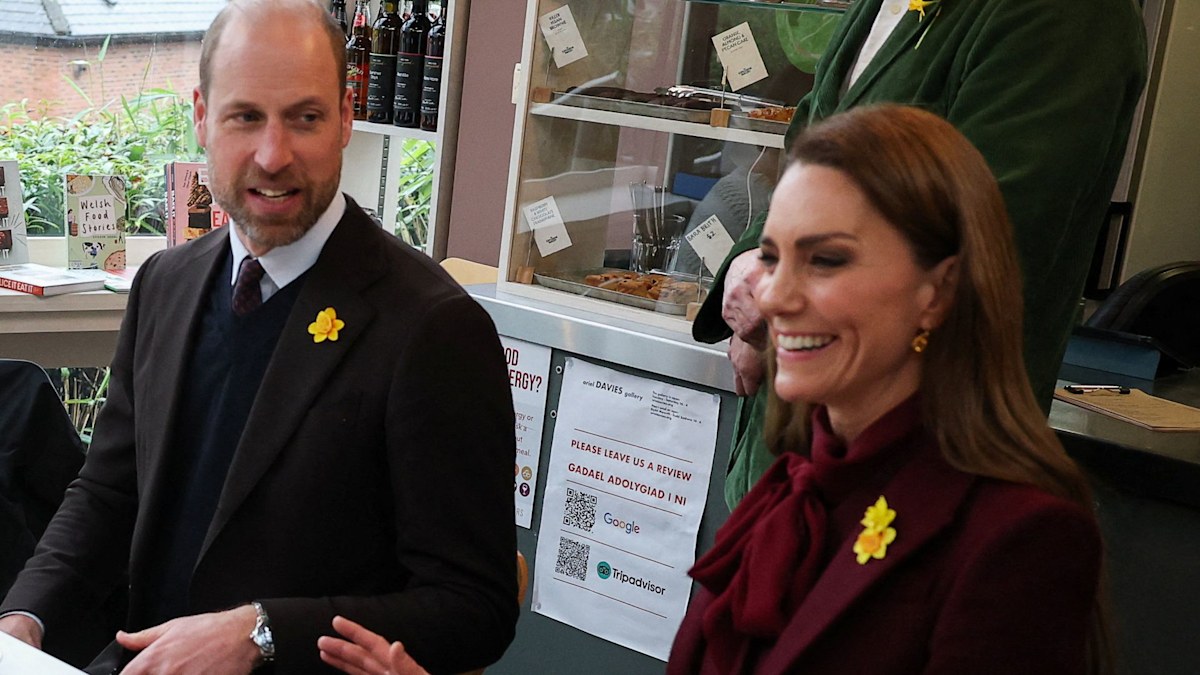 The moment Princess Kate left 'shy' Prince William blushing with unexpected compliment