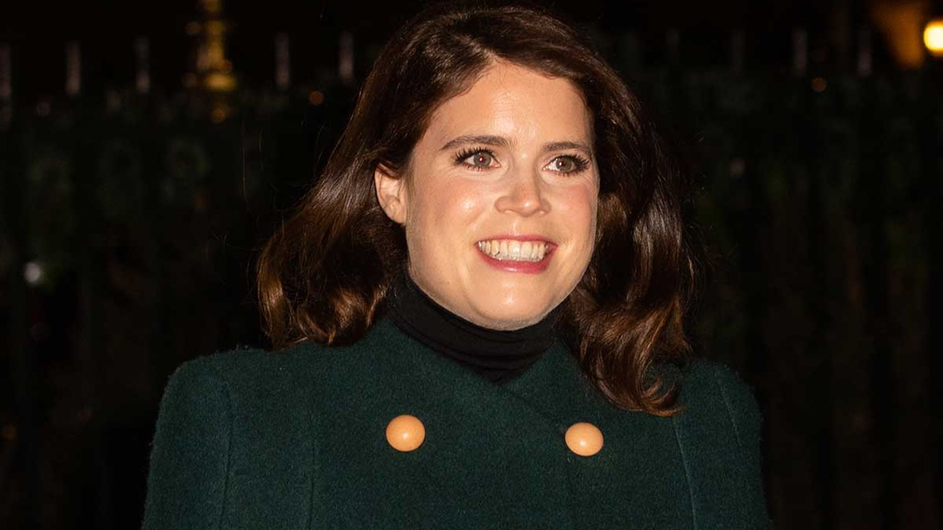 Princess Eugenie leaves baby August at home to attend very festive ...
