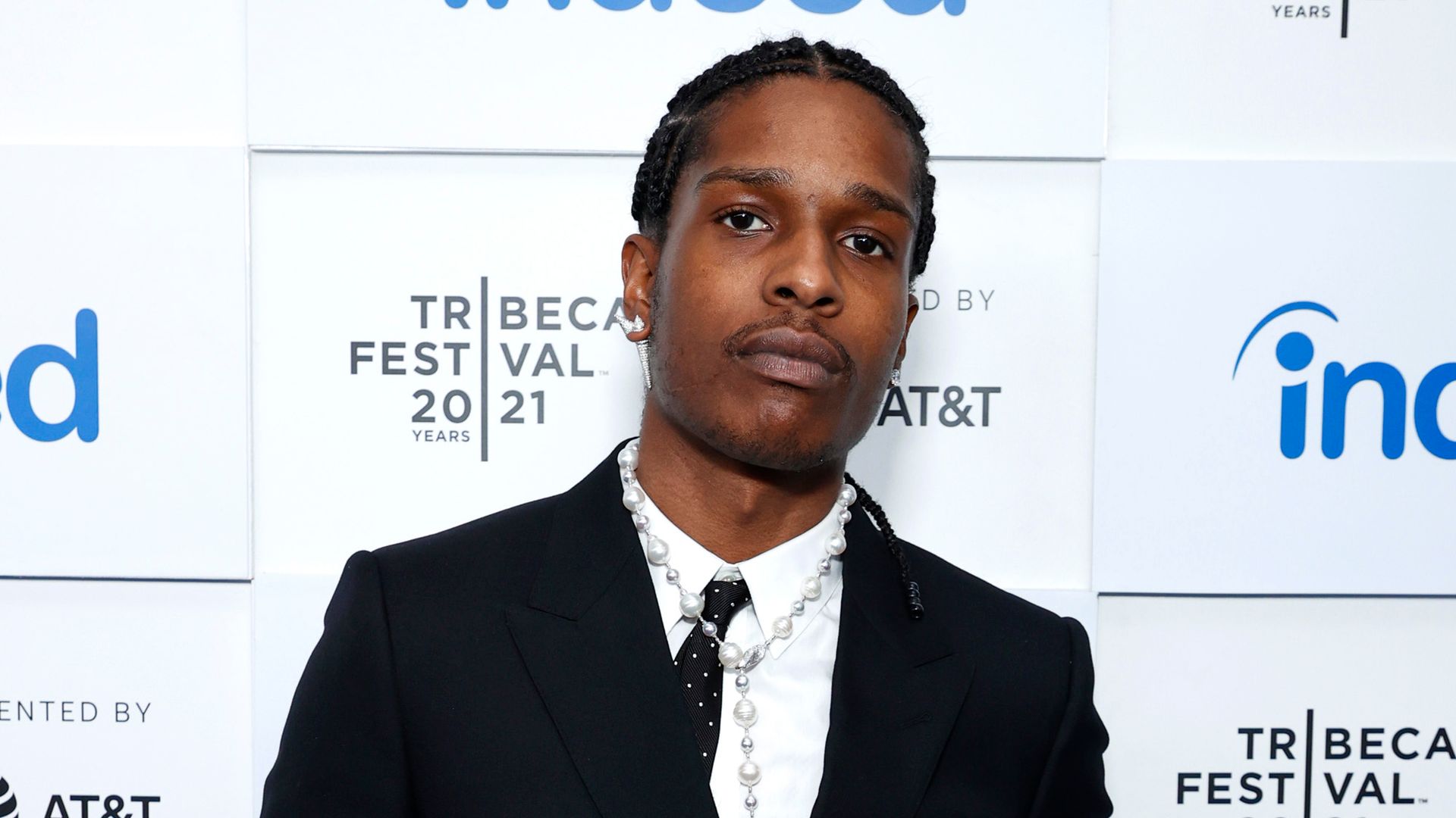 ASAP Rocky at "Stockholm Syndrome" Premiere