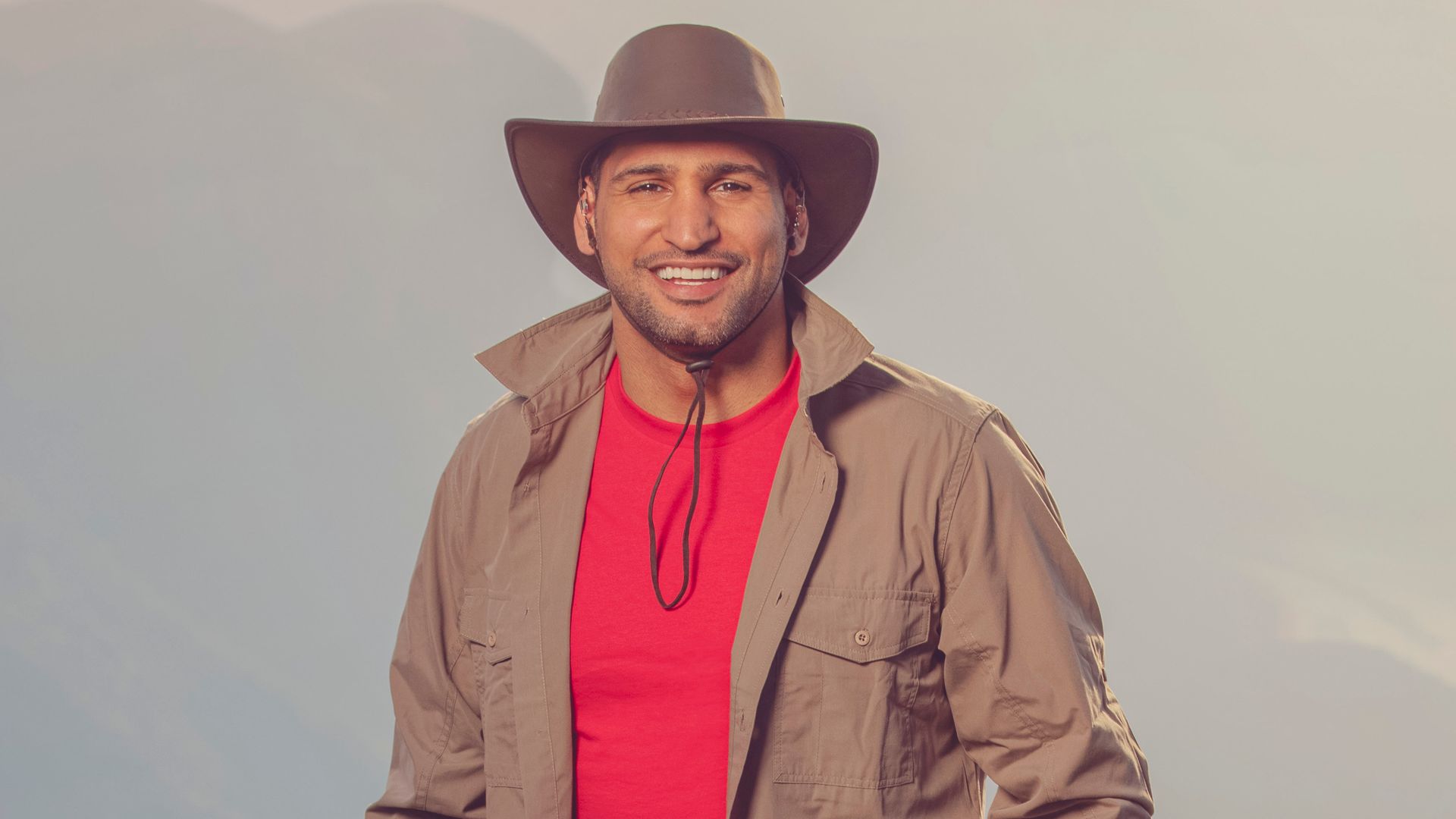 Amir Khan poses for I'm a Celebrity: South Africa official photo