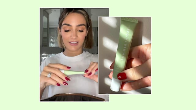 summer fridays lip butter balm review with frankie bridge revealing she loves this lip product