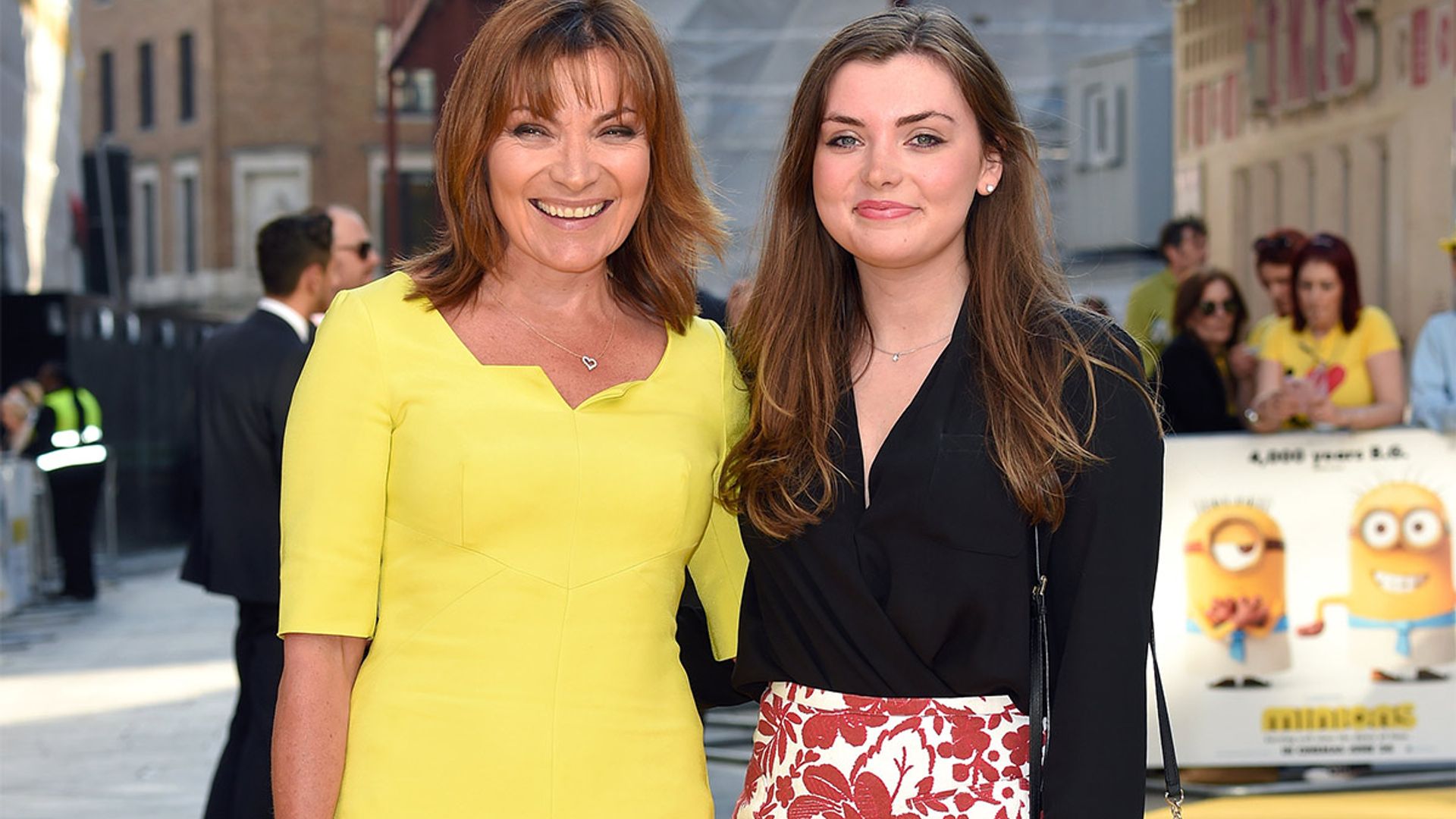 lorraine and daughter rosie at launch