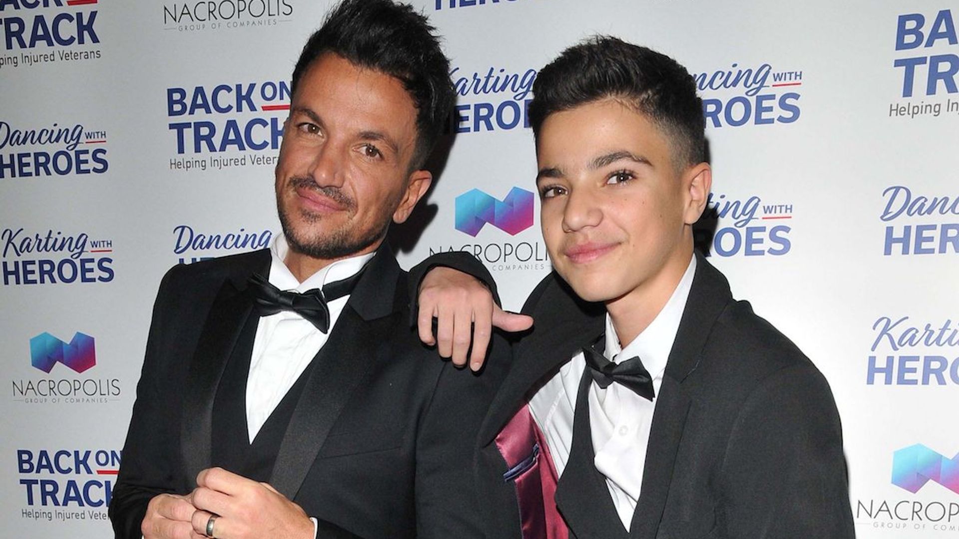 peter andre son junior