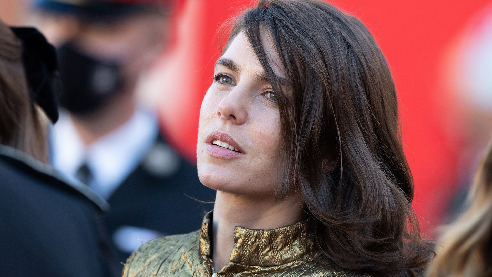 Charlotte Casiraghi during the Monaco National Day Celebrations in 2021