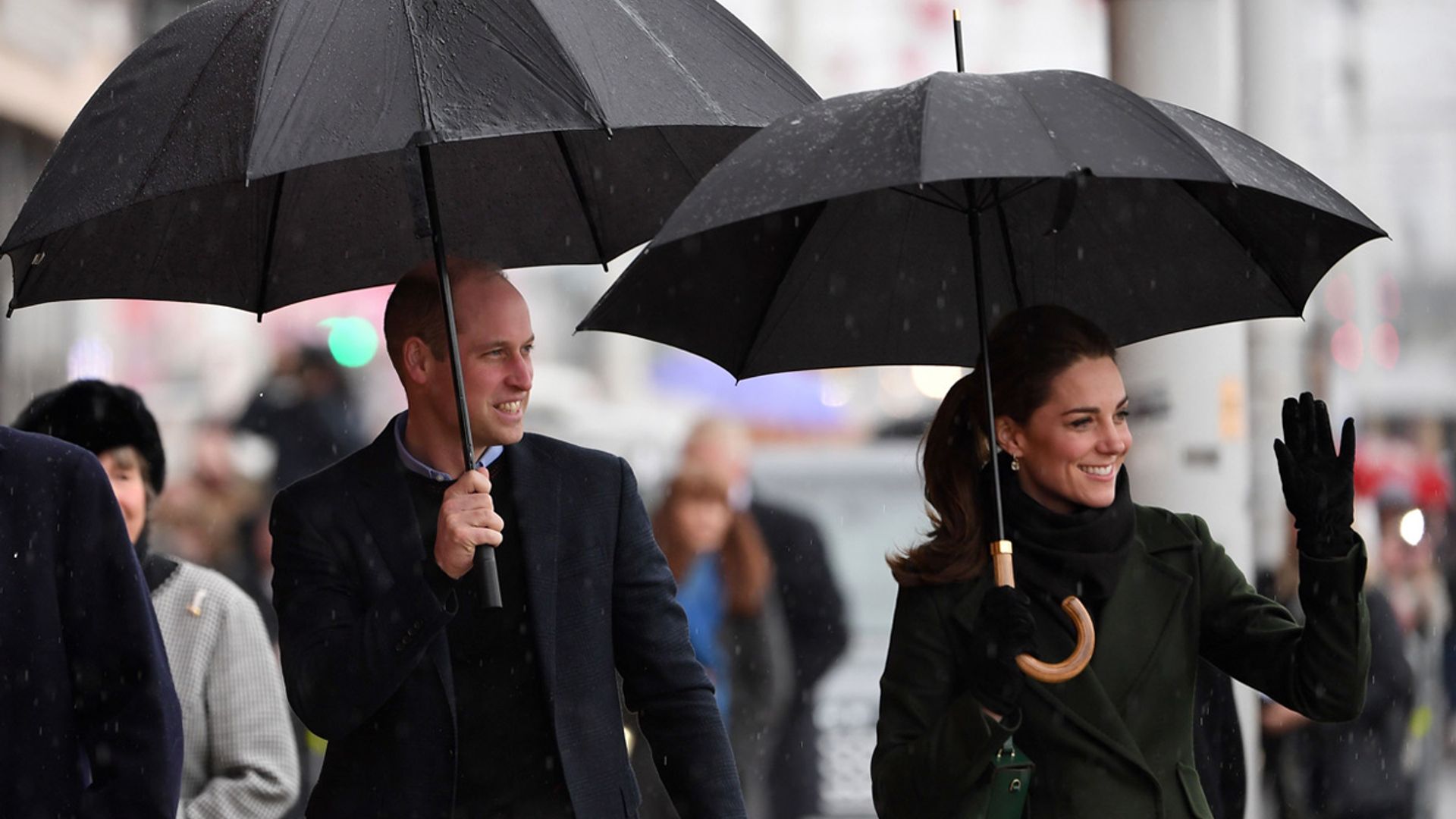 prince william and kate middleton blackpool weather