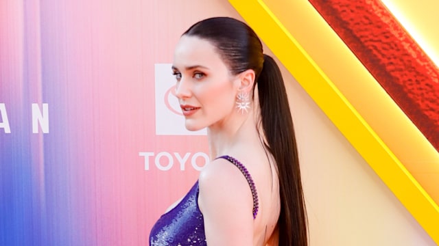 Rachel Brosnahan at the "Superman" World Premiere held at the TCL Chinese Theatre on July 07, 2025 in Los Angeles, California. (Photo by River Callaway/Variety via Getty Images)