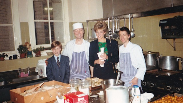 Diana took her sons William and Harry to visit homeless shelter, The Passage