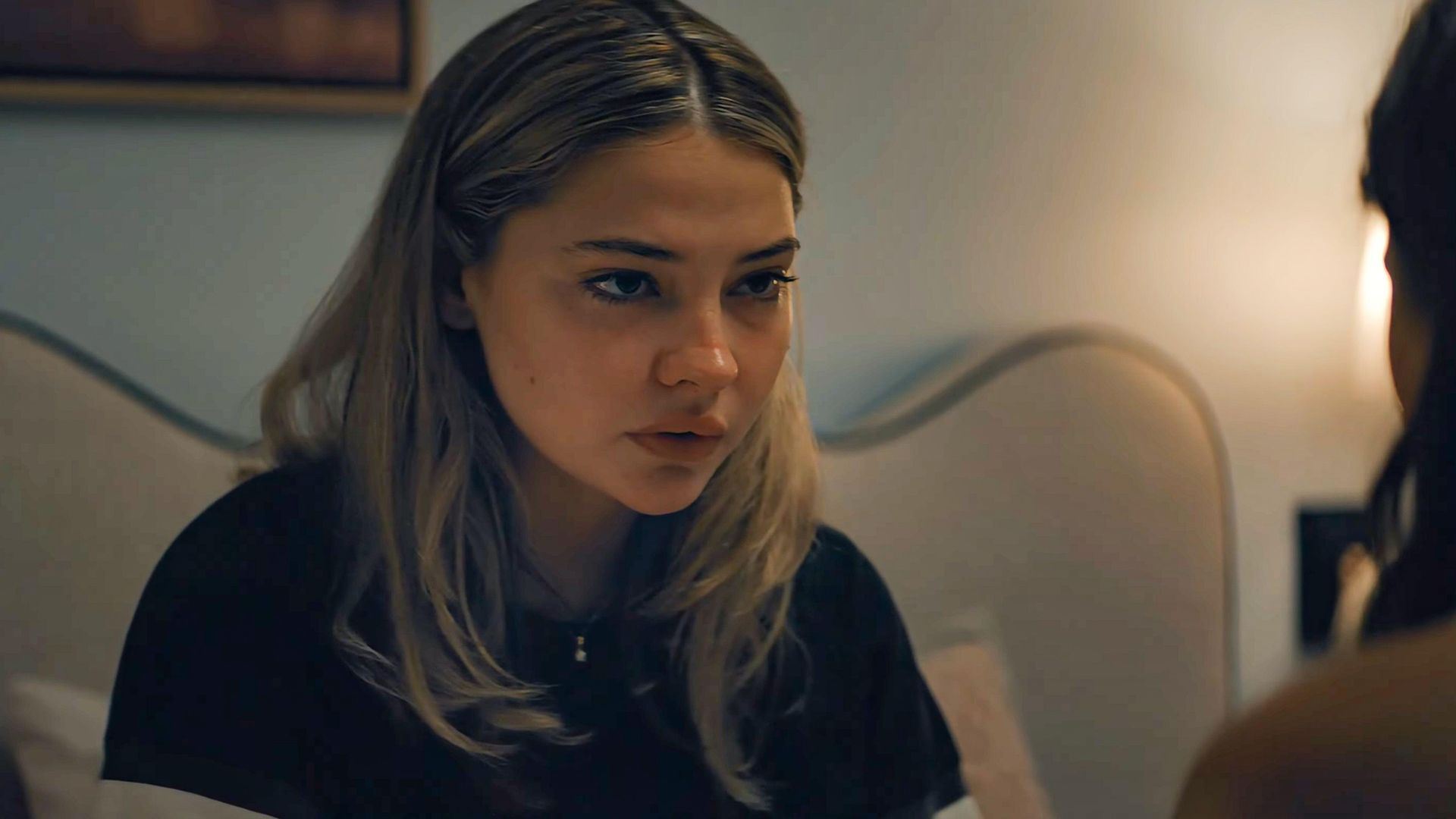 Madelyn Cline heads up the group of friends