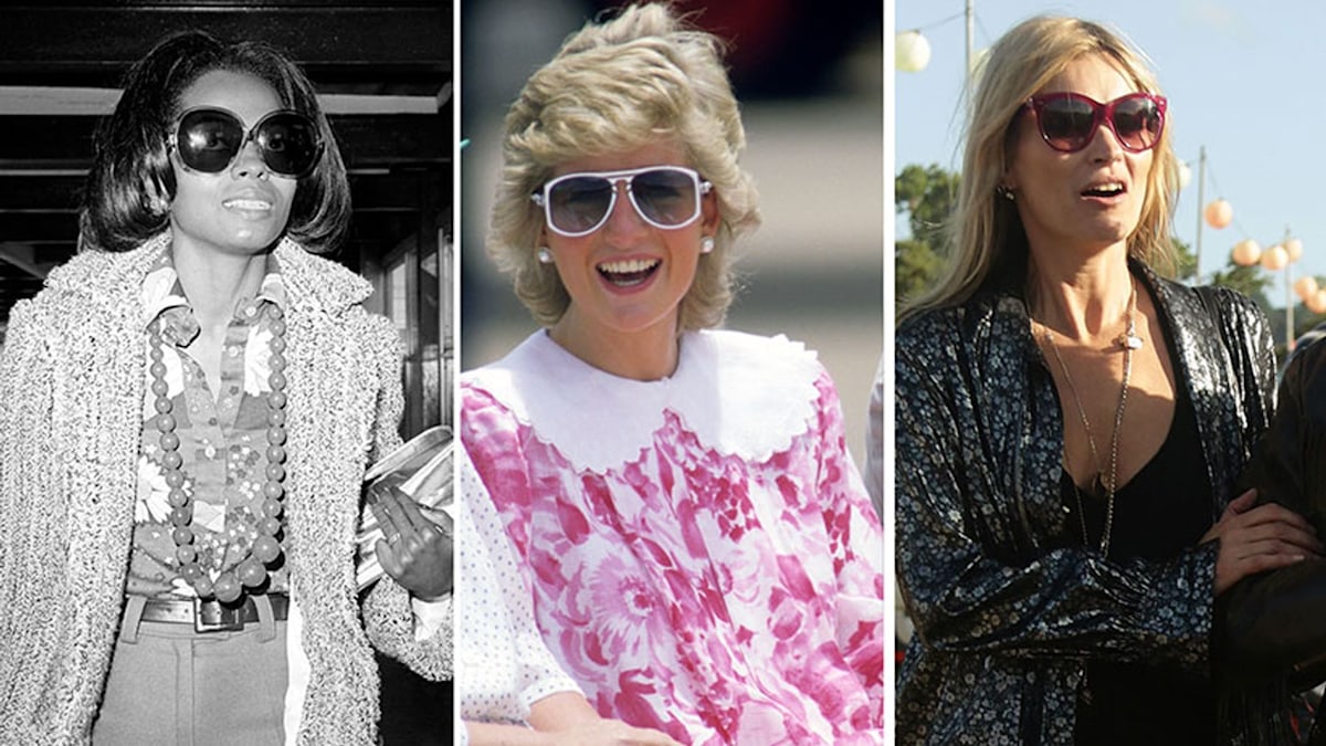 The biggest sunglasses trends in the past 60 years | HELLO!