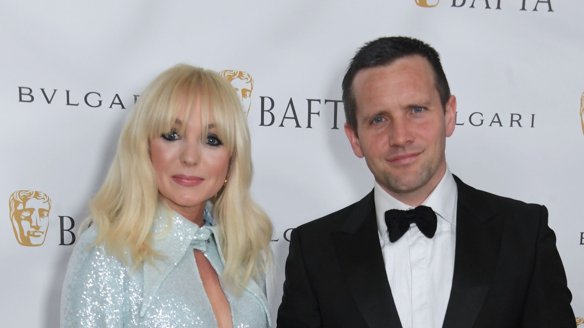 Helen George and Jack Ashton attend the British Academy Film Awards 2022 Fundraising Gala Dinner at The Londoner Hotel on March 11, 2022 in London, England