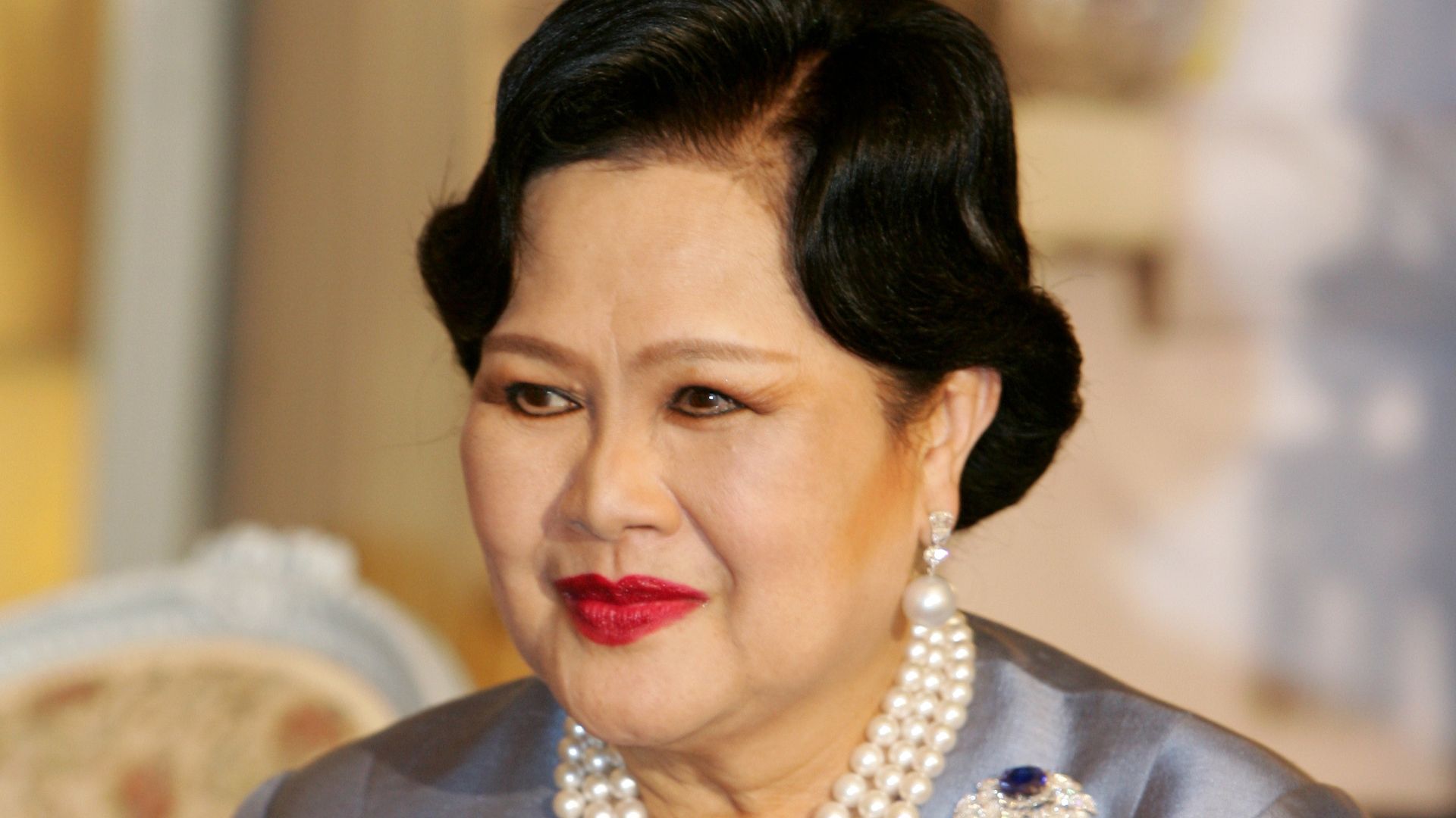 Queen Sirikit during French State visit to the Kingdom of Thailand In Bangkok