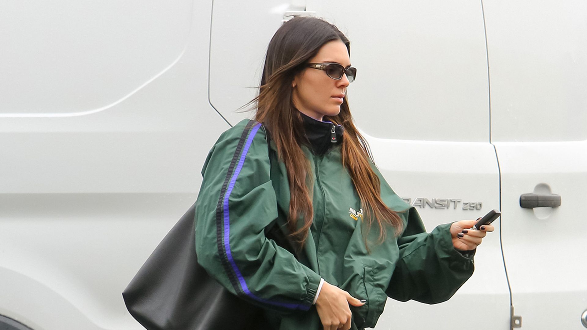 Kim Kardashian and Kendall Jenner Have a High-Fashion Twinning