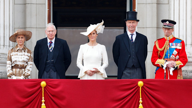 Royals at Trooping the Colour 2023