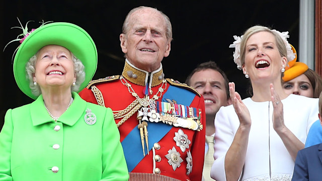 the queen prince philip sophie wessex