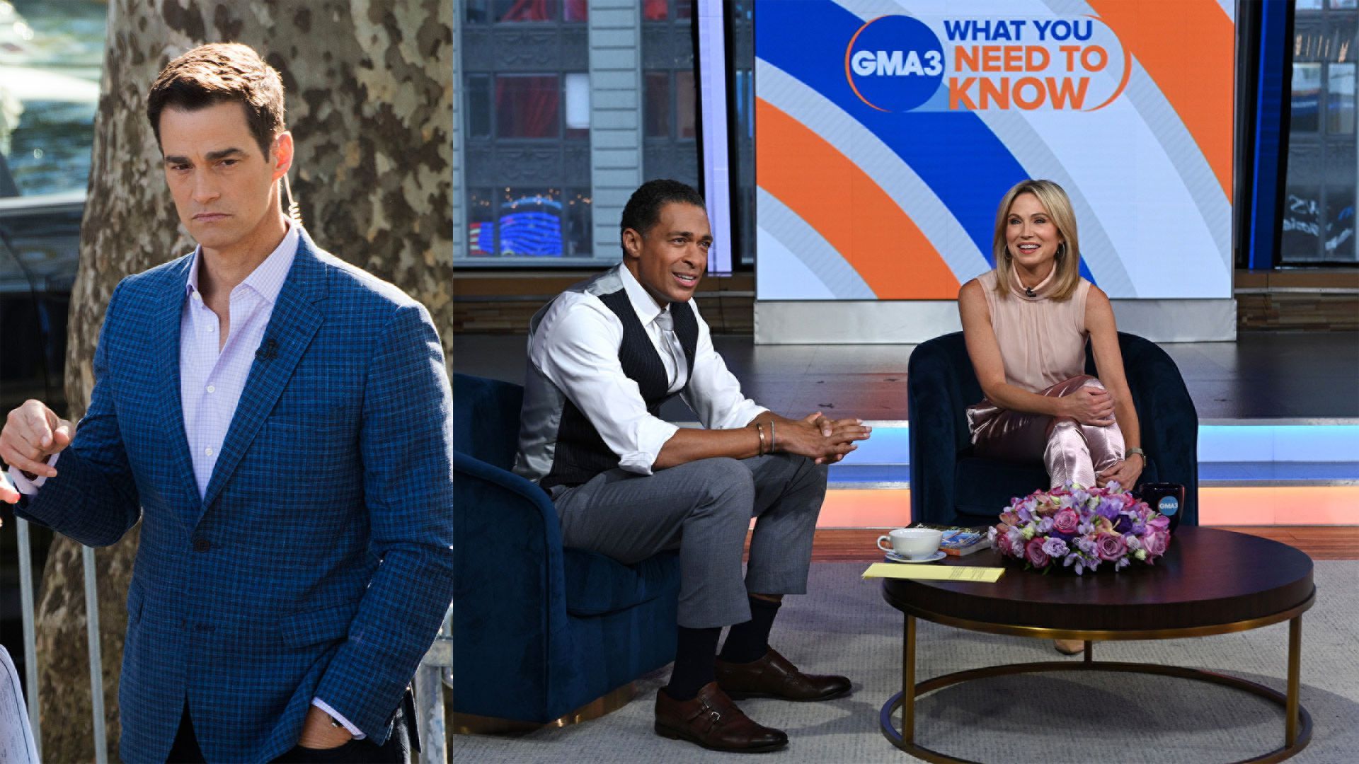 Amy Robach and T.J. Holmes weigh in on 'friend' Rob Marciano's sudden exit from Good Morning America