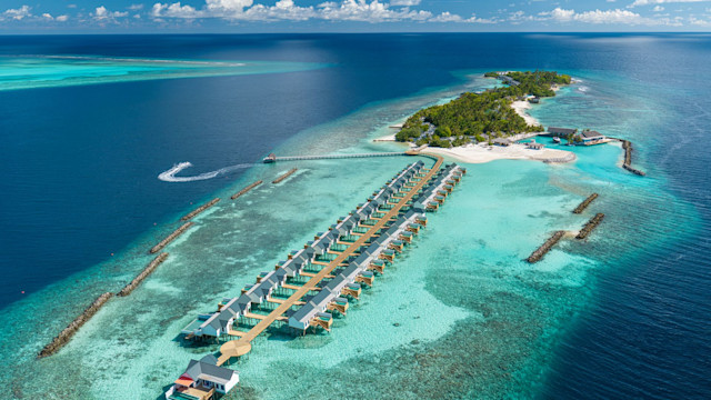 OBLU NATURE Helengeli By Sentido view of island from above